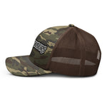No Sponsors Camo trucker hat