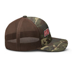 No Sponsors Camo trucker hat