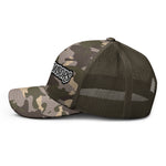 No Sponsors Camo trucker hat