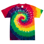 No Sponsors Stiched Oversized tie-dye t-shirt