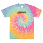 No Sponsors Stiched Oversized tie-dye t-shirt